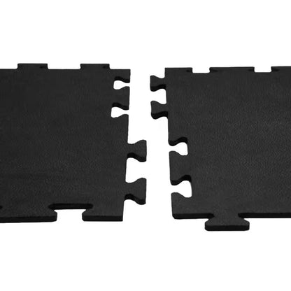 Armor-Lock (Fitness) 3/8 In. X 20 In. X 20 In. Black Interlocking Rubber Tiles (16-Pack, 44 Sq. Ft.)