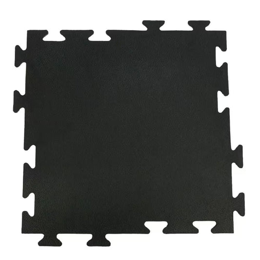 Armor-Lock (Fitness) 3/8 In. X 20 In. X 20 In. Black Interlocking Rubber Tiles (16-Pack, 44 Sq. Ft.)