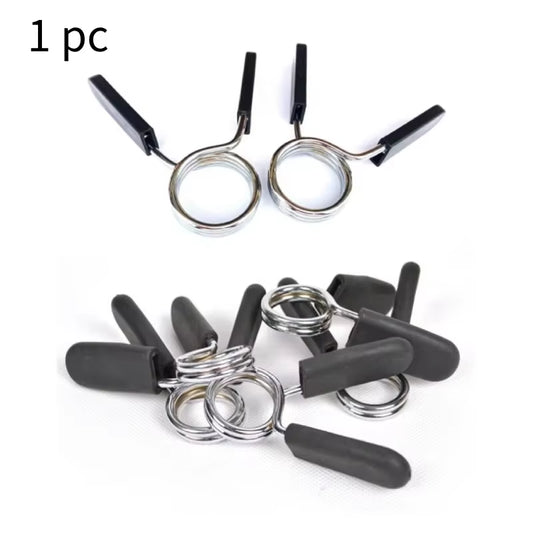 24Mm-30Mm Gym Weight Bar Dumbbell Lock Barbell Bar Clamps Clips Barbell Dumbbell Locks Clamp Spring Bar Collars Weight Sprot