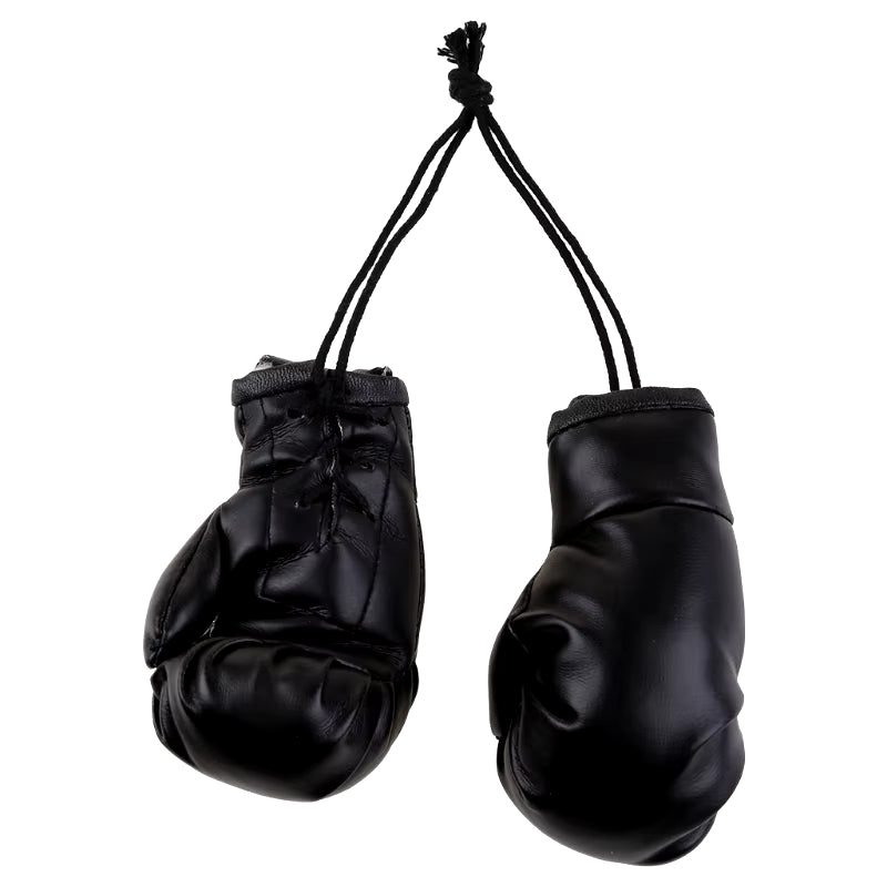 Mini Boxing Gloves Miniature Punching Gloves Car Hanging Pendant Boxing Gloves Model Decoration Rearview Mirrors Styling